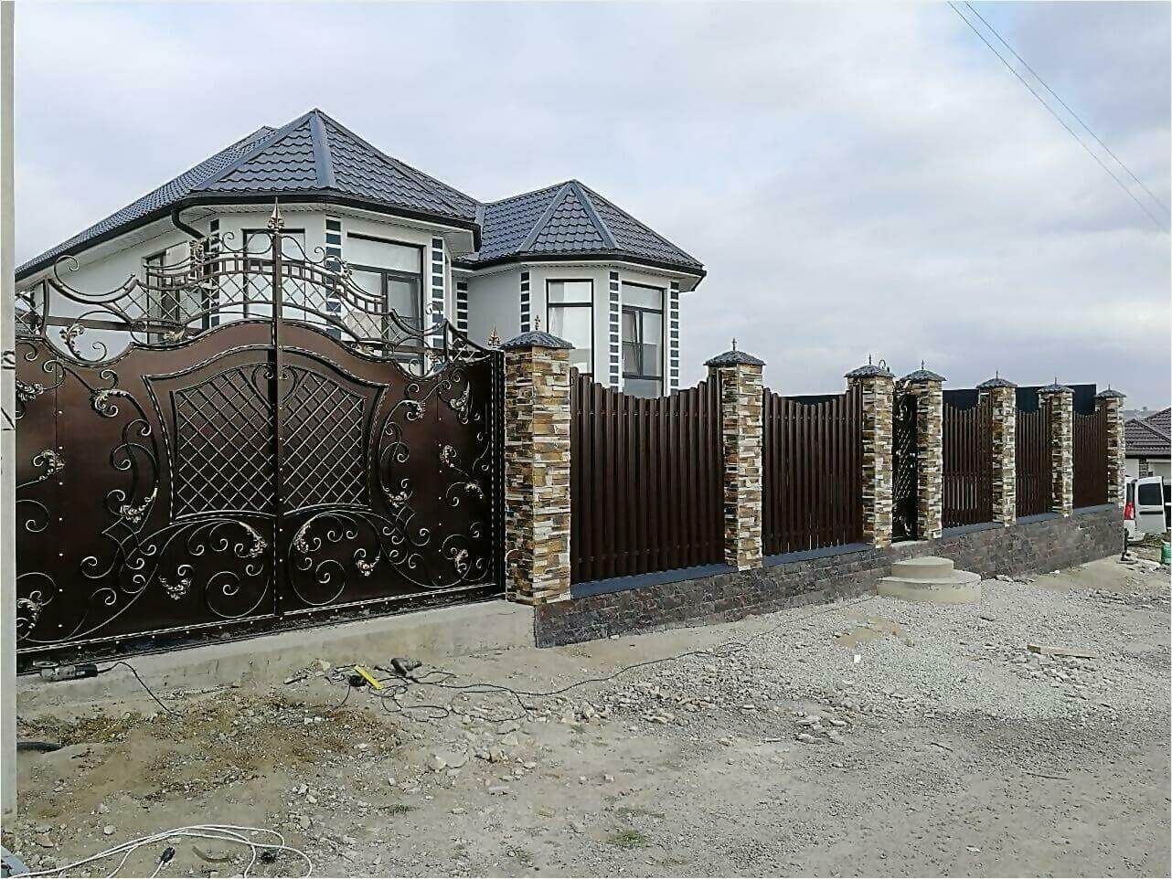 забор из штакетника 110м фото4 в Нижнем Тагиле