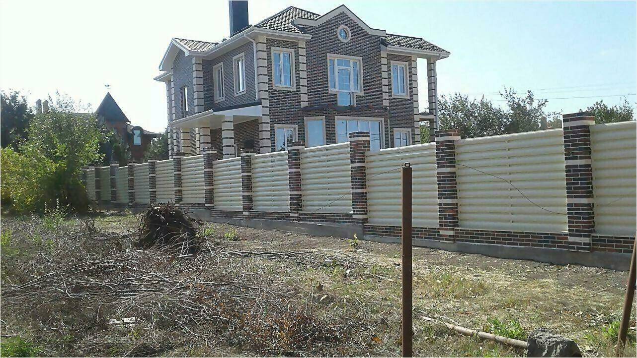 Забор из штакетника 115м фото6 в Нижнем Тагиле