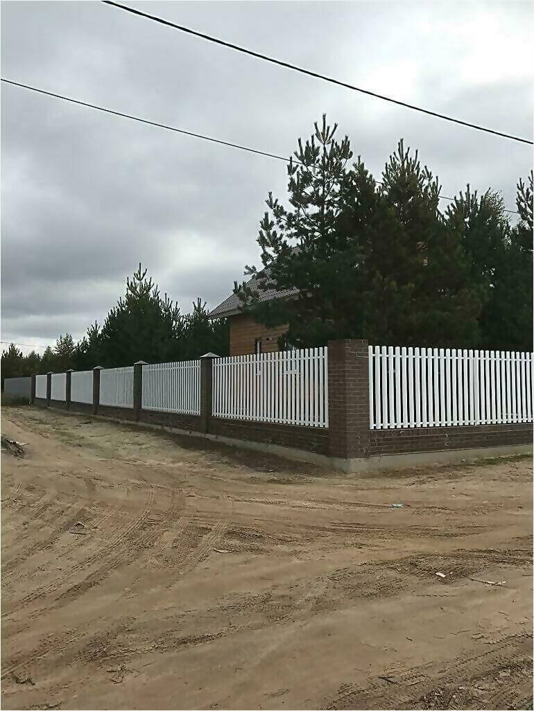 забор из штакетника 95м фото5 в Нижнем Тагиле
