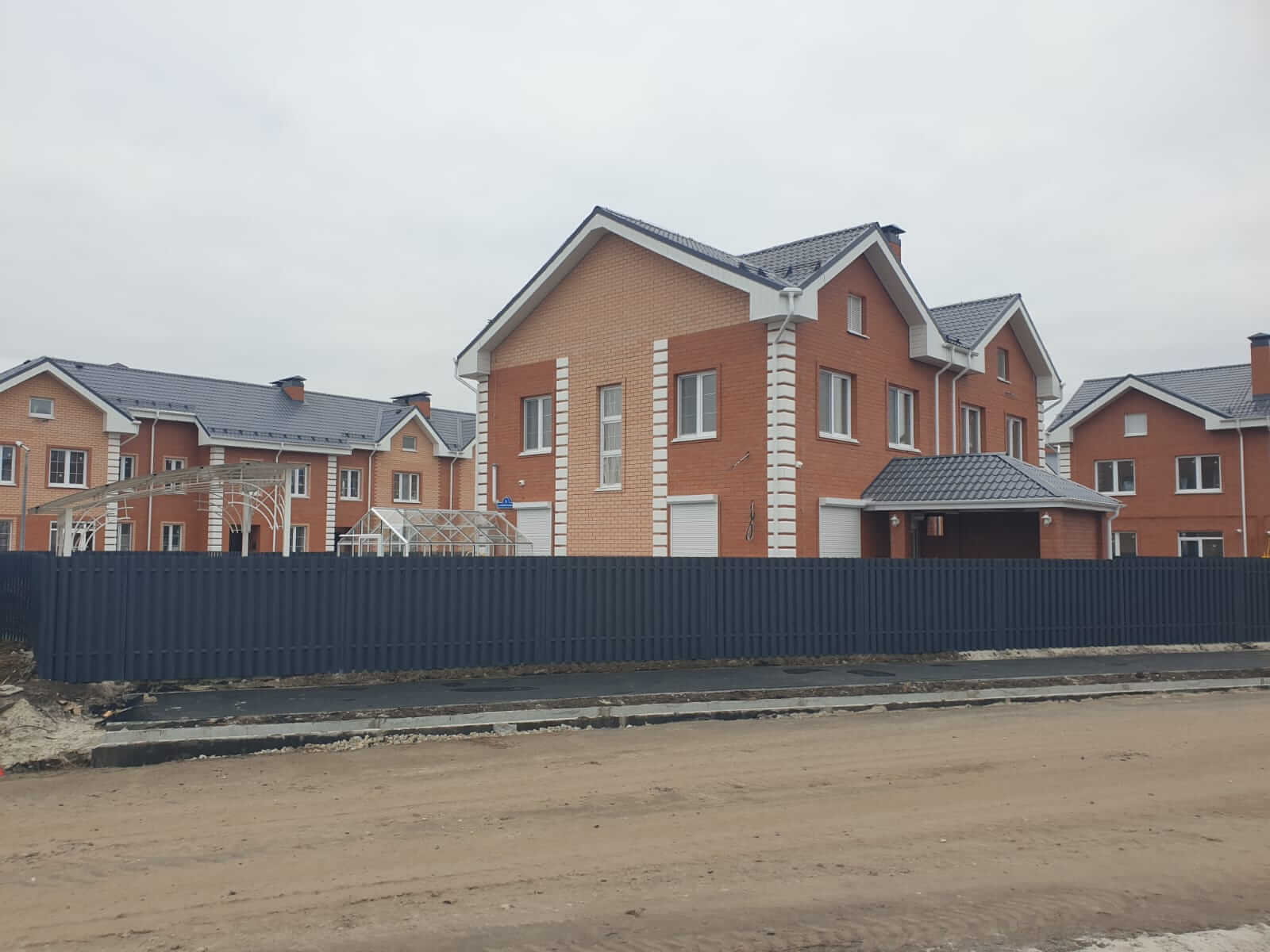 Забор из штакетника 230м Серый Графит фото3 в Нижнем Тагиле