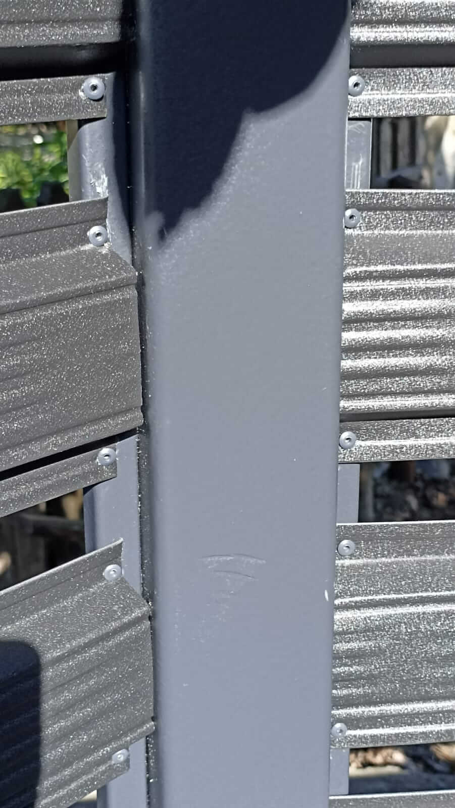 Забор из штакетника 90м RAL7024/7024 Серый Графит фото8 в Нижнем Тагиле