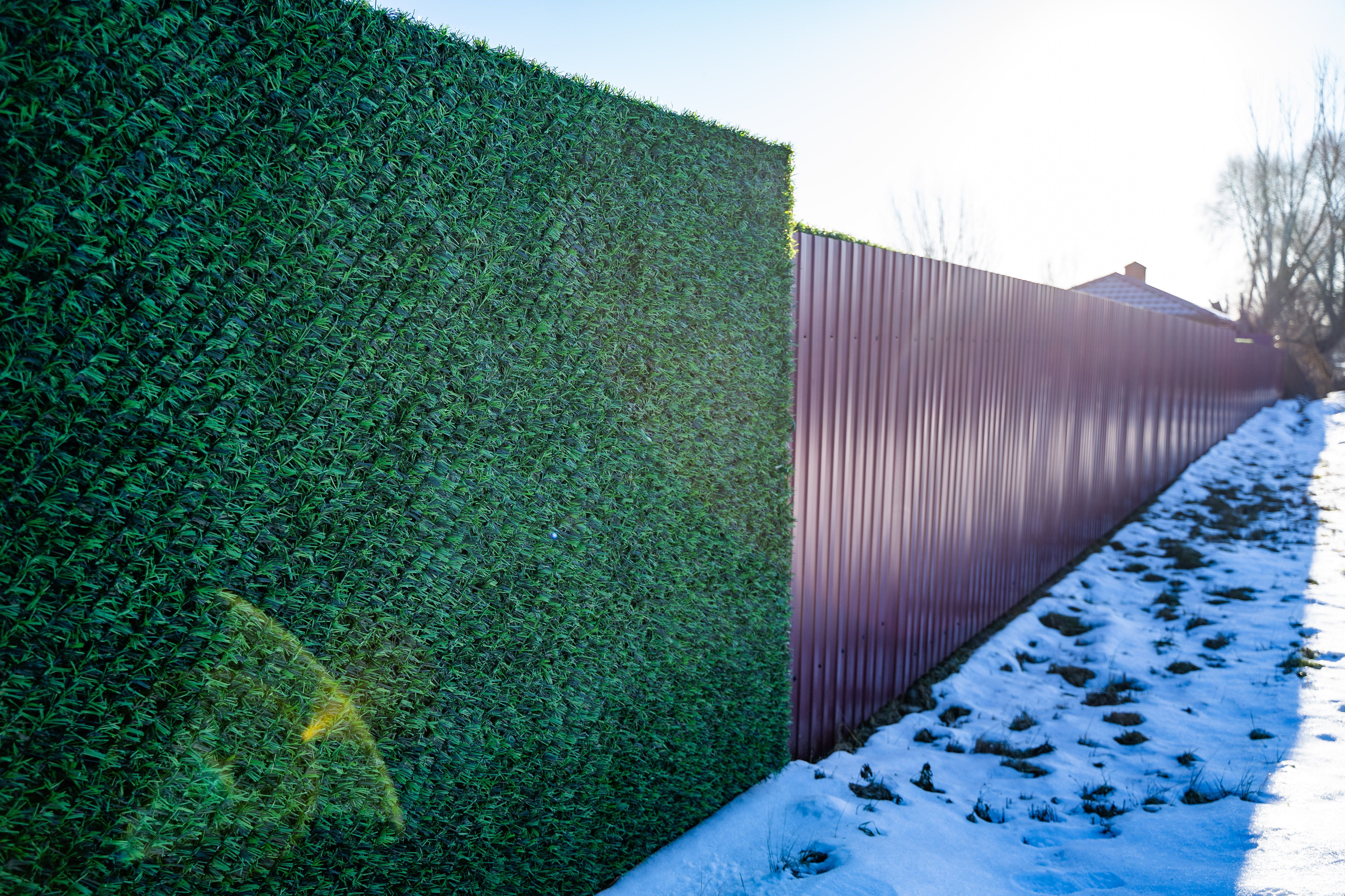 Вечнозеленый забор Grass Fence рулон 2м фото 11 в Нижнем Тагиле