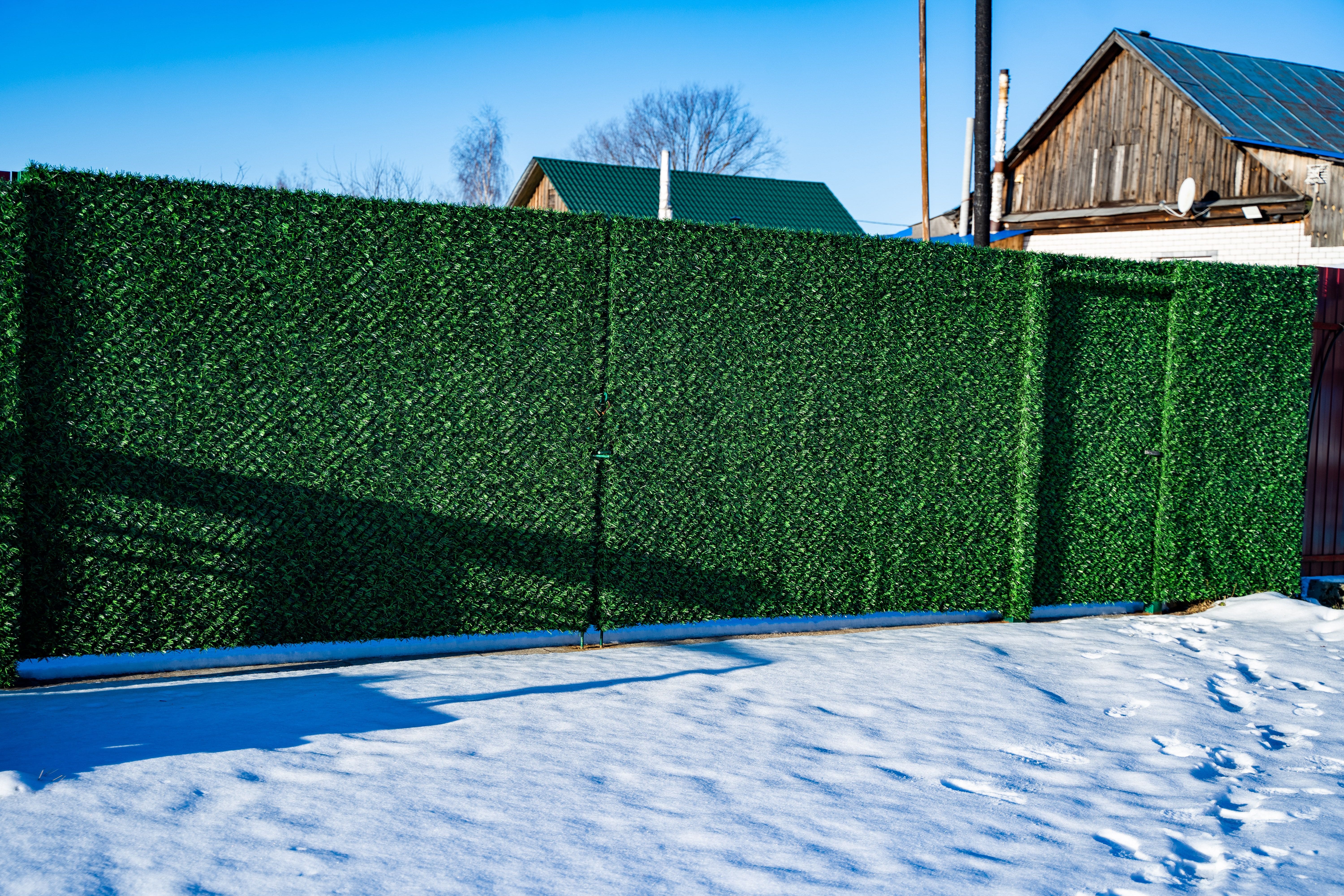 Вечнозеленый забор Grass Fence рулон 2м фото 4 в Нижнем Тагиле